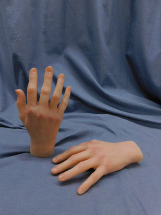 Poseable Silicone Slender Hands