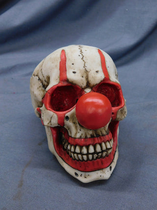 Clown Skull Decor