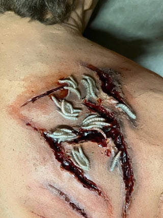 Maggot Myiasis Gary Body Prop