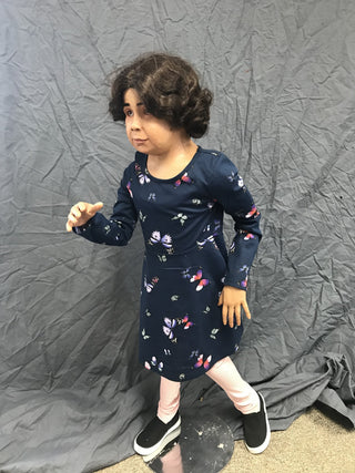 Poseable Girl Toddler Figure