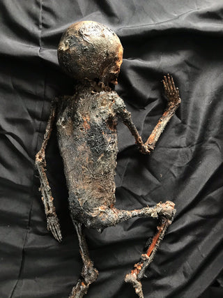 Burnt Toddler Mummy