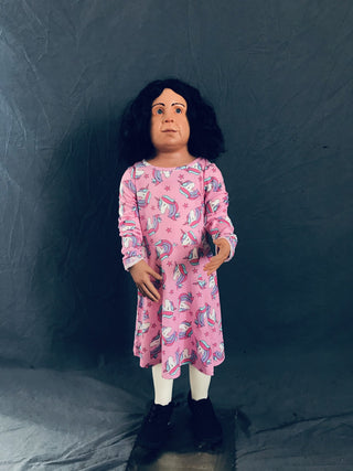 Poseable Girl Toddler Figure