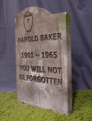 Harold Baker Headstone