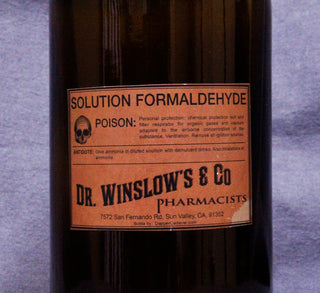Vintage Formaldehyde Bottle