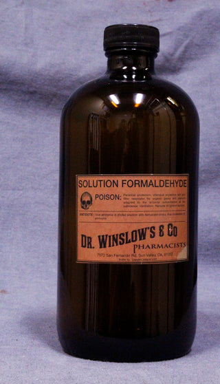 Vintage Formaldehyde Bottle