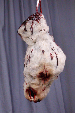 Hanging Sheep Head