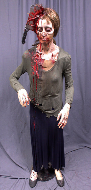 Meat Cleaver Morgan Zombie Figure