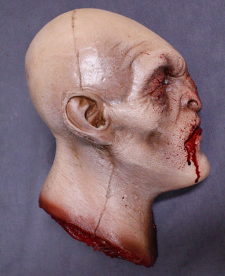 Half Burnt Severed Vampire Baron Head