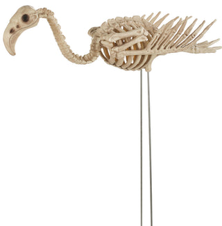 Boney Wing Skeletal Flamingo Lawn Decoration