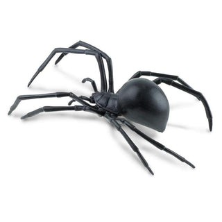 Realistic Rubber Large Black Widow Spider