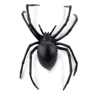Realistic Rubber Large Black Widow Spider