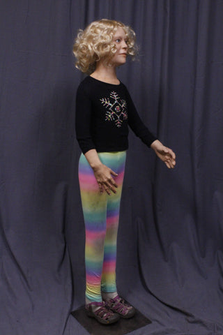 Poseable Standing Girl Child Figure