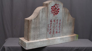 Chinese Wide Headstone