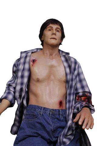 Dura Gunshot Joe Half Anatomical Dummy