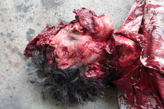 Smashed Oscar Head Figure