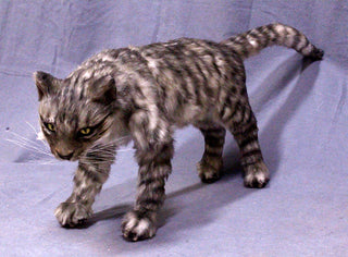 Gray Tabby Cat Prop