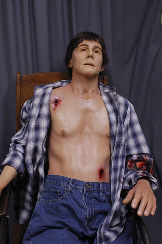 Dura Gunshot Joe Half Anatomical Dummy