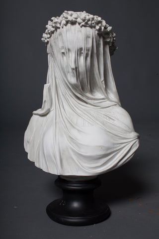 Maiden Bust in Mourning Veil