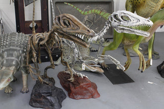 10 Ft Long Raptor Skeleton Rental